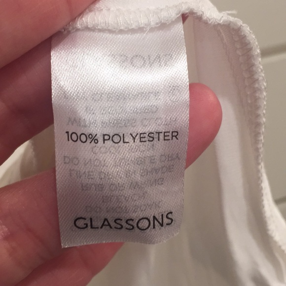 Sheer white top - Picture 4 of 4